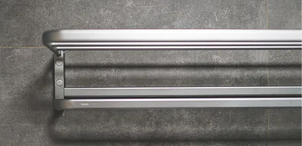 Handtuchhalter aus Aluminiumprofilen